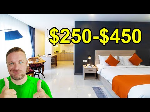 Видео: 8 недорогих апартаментов в районе русского рынка в Пномпене — стоимость жизни в Камбодже