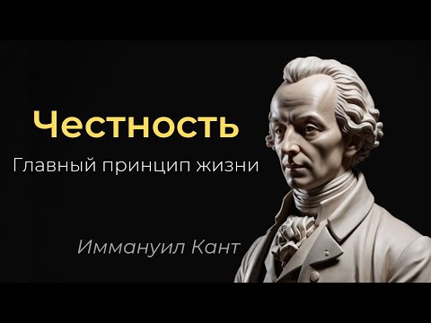 Видео: Честность - главный принцип жизни. Имануил Кант