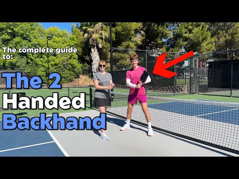 Видео: Двуручный бэкхенд | Полное руководство | Пиклбол