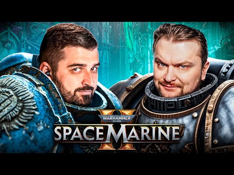 Видео: ПОЖИЛОЙ КОСМОДЕСАНТ В ДЕЛЕ! Warhammer 40,000 Space Marine 2 #1 @Sledovatel GameShow
