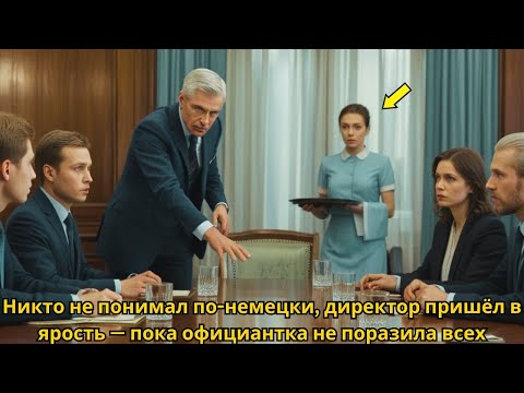 Видео: Официантка, которая заговорила