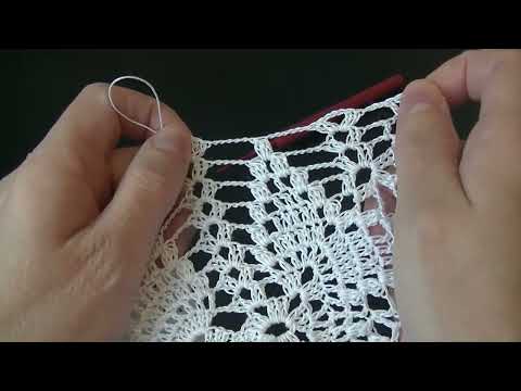 Видео: Прямоугольная скатерть.Часть 3.