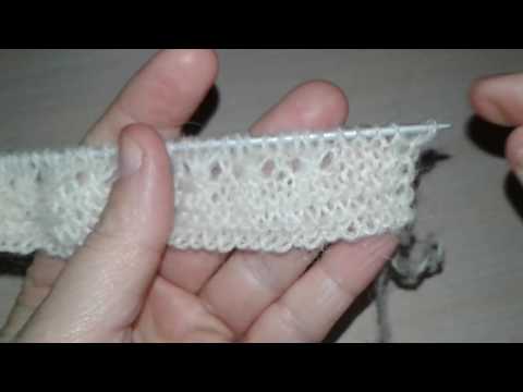 Видео: Палантин "Зимняя сказка "Урок 2.Пошаговый МК для начинающих.