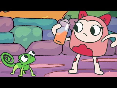 Видео: Мультфильм для детей - Спина к спине - Хамелеон (7 серия)