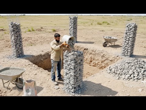 Видео: Этот метод работает, не могу поверить! Я никогда не думал о таких гениальных методах строительства.