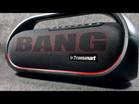 Видео: Tronsmart Bang: Bluetooth-колонка 60W для пикников и вечеринок