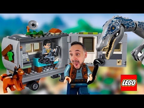 Видео: ПАПА РОБ И LEGO МИР ЮРСКОГО ПЕРИОДА: ПОЕДИНОК С БАРИОНИКСОМ: ОХОТА ЗА СОКРОВИЩАМИ - JURASSIC WORLD!