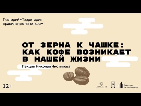Видео: «От зерна к чашке: как кофе возникает в нашей жизни». Лекция Николая Чистякова