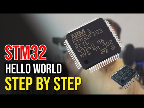 Видео: STM32: первый проект мигающего светодиода