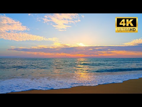 Видео: 🖼️ Океан 4K заставка • 12 часов прямой трансляции • Тихий прибрежный фон рабочего стола