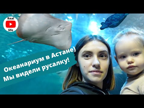 Видео: Океанариум в Астане / Центр семейного отдыха Ailand / Видели русалку / Ловим рыб