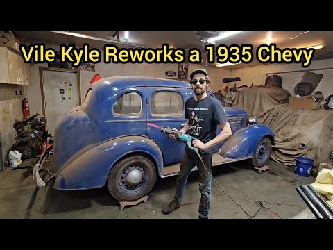 Видео: Находка Chevy Barn 1935 года отправляется под нож 🪓 Полное возрождение забытой классики