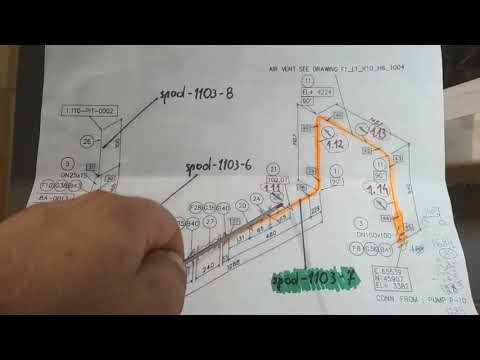 Видео: Схема изометрического чертежа 1