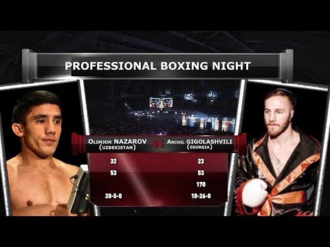 Видео: Olimjon Nazarov (UZB) — Khvicha Gigolashvili (GE). Олимжон Назаров – Хвича Гиголашвили (Грузия)