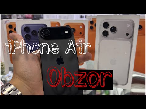 Видео: Забудь про 17Pro Маx — вот он, iPhone Air! | 17Pro Maxni unuting - mana sizga iPhone Air!