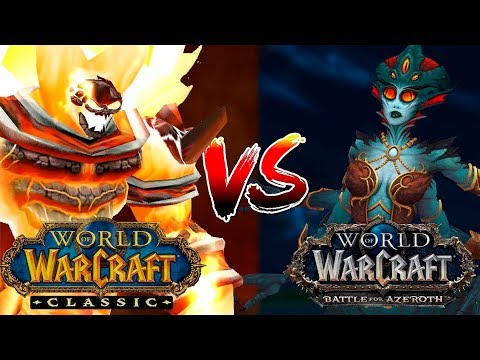 Видео: РЕЙДЫ В CLASSIC ПРОТИВ СОВРЕМЕННОГО WORLD OF WARCRAFT!