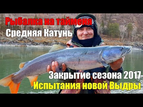 Видео: Рыбалка на тайменя/Алтай, река Катунь/Испытания новой лодки Выдра 430 и Выдра 600/