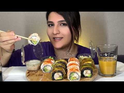 Видео: ЧТО НОВОГО? | MUKBANG | не ASMR #asmr #mukbang #sushi #мукбанг #роллы #суши #rolls