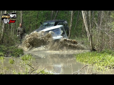 Видео: off road 2022. Нашли интересную старую дорогу через лес. В бой пошли уазы. часть 3