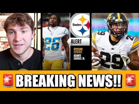Видео: «Питтсбург Стилерс» подписали контракт с Асанте Сэмюэлем-младшим и лучшим игроком предсезонной по...