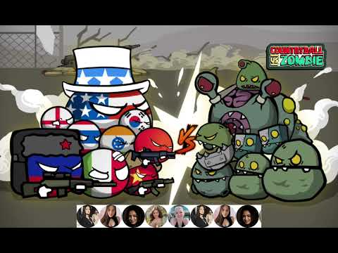 Видео: битва слияния в игре countryballs zombie atack 1 часть