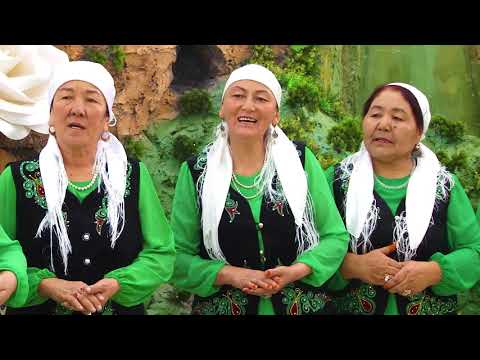 Видео: Чай устундо сырдашуу Озгон Кызыл-Сенир айымдары тобу