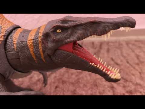 Видео: Обзор на Спинозавра #mattel #jurassicworld #jurassicpark #хз #spinosaurus 