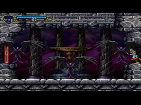 Видео: Castlevania SotN Hack: Rondo of the Night 2.0 Only Leather Whip Сhallenge [3/6]