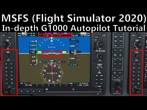 Видео: Учебное пособие по автопилоту Garmin G1000 (подробное руководство по G1000, часть 2)