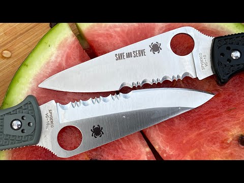 Видео: КАК РЕЖЕТ Spyderco Endura с разными спусками , тест / test