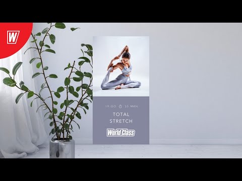 Видео: TOTAL STRETCH с Марией Лесниковой | 25 мая 2020 | Онлайн-тренировки World Class
