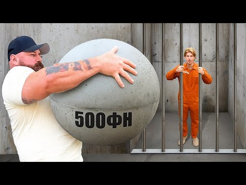 Видео: Силач против самой тяжелой тюрьмы в мире: побег!