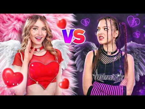 Видео: Хорошая Девушка Vs Плохая Девушка в Старшей Школе! Первый Раз Как Я Влюбилась