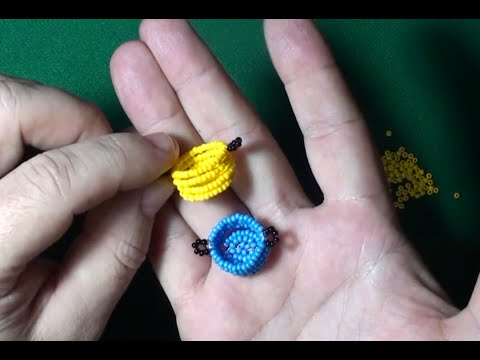Видео: Кастрюля из бисера параллельным плетением