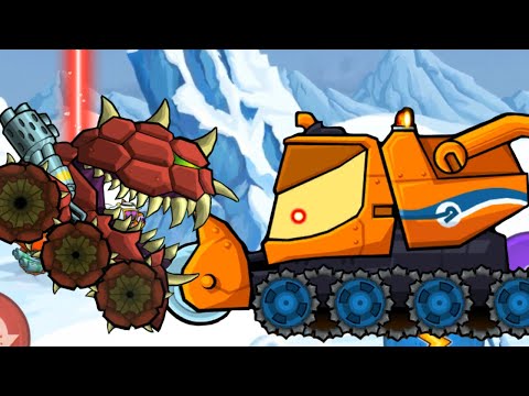 Видео: Car Eats Car 3. Серия 19: Босс Снегоуборщик