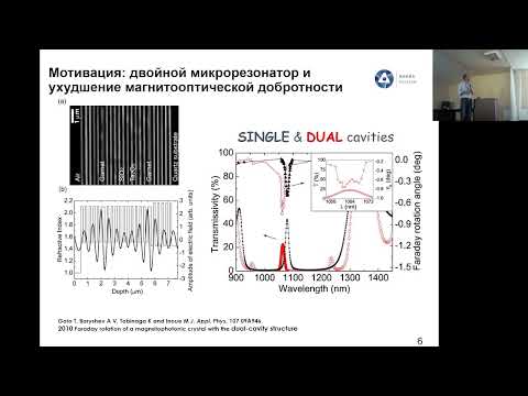 Видео: А.В. Барышев. Магнитооптические микро- и наноструктуры для приложений