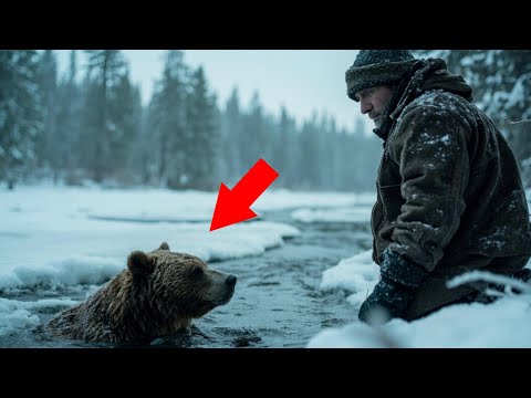 Видео: ОН СПАС МЕДВЕДЯ, ВМЁРЗШЕГО В ЛЁД... КОГДА ОН УВИДЕЛ ЕГО ЧЕРЕЗ ГОД - У НЕГО ПОДКОСИЛИСЬ НОГИ!