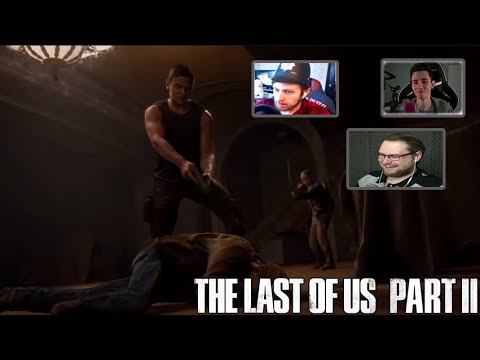 Видео: Реакция летсплейщиков на ложную смерть Томми | The last of us 2
