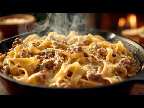 Видео: Секреты пасты на одной сковороде: кремовая, вкусная, не требует слива жидкости!