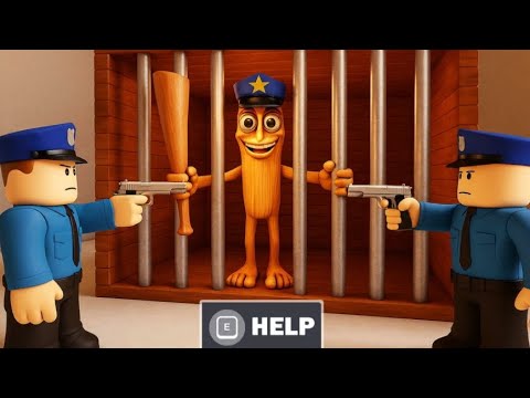 Видео: ТУНГ ТУНГ ПОБЕГ ИЗ ТЮРЬМЫ И ПОЛИЦИ❗ИОББИ ROBLOX❗