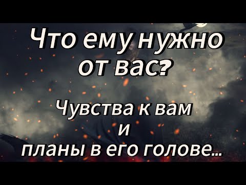 Видео: ЧТО ЕМУ НУЖНО ОТ ВАС? Его чувства и планы...