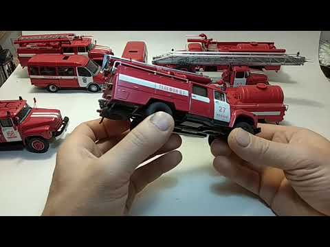 Видео: avd models ,пожарная техника  43 масштаб