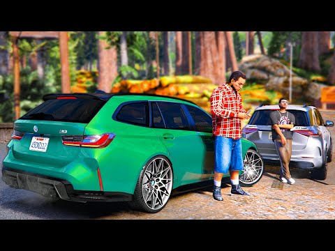 Видео: ОТЕЦ И СЫН В GTA 5 - САЙМОН ЗАСТРЯЛ В ГРЯЗИ НА BMW M3 TOURING! ТАЩУ БМВ НА ТРОСУ! 🌊ВОТЕР