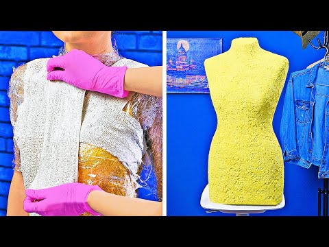 Видео: 32 ПРОСТЫХ И КЛАССНЫХ ДОМАШНИХ КРАФТА С ЦЕМЕНТОМ