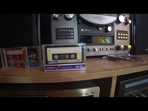 Видео: Проверка на запись кассеты Goldstar