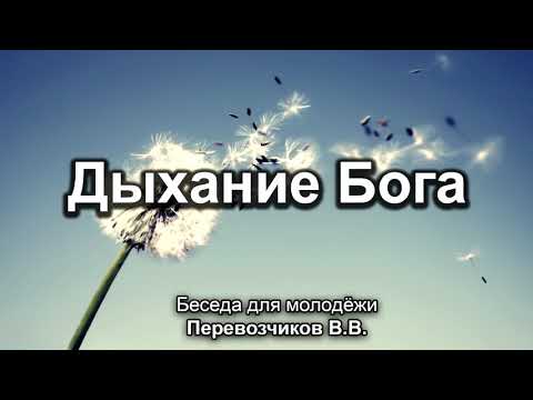 Видео: Дыхание Бога. Перевозчиков В.В. Беседа для молодёжи. МСЦ ЕХБ