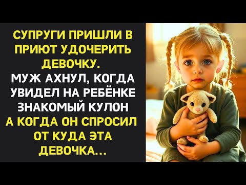 Видео: В приюте муж заметил на девочке знакомый кулон, и когда спросил кто эта девочка...