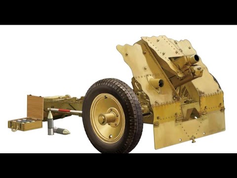 Видео: Немецкая легкая пехотная гаубица 7.5 cm le IG 18