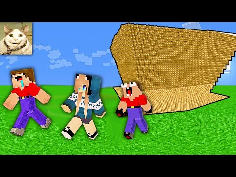 Видео: 2 НУБА И ДЕВУШКА ПРО ПРОТИВ ЦУНАМИ ИЗ БУ ИСПУГАЛСЯ НЕ БОЙСЯ Я ДРУГ В МАЙНКРАФТ