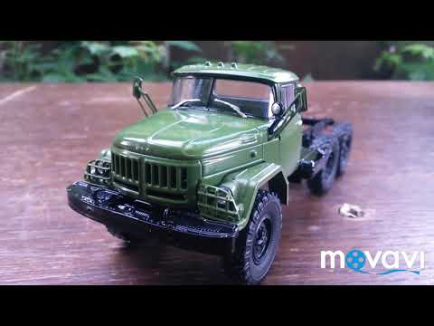 Видео: Автолегенды СССР Грузовики | ЗИЛ-131НА ВАХТА | Покраска, сборка и доработка модели